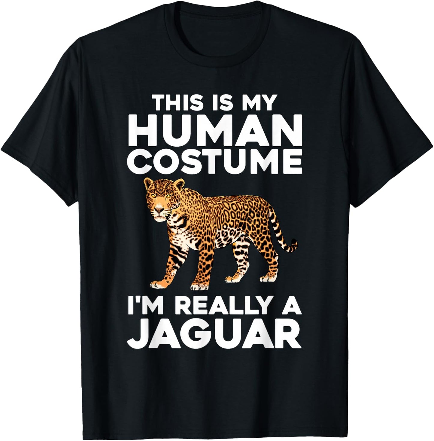 Cool Jaguar Design Women Kids Cheetah Jaguar Lover T-Shirt - T-Shirt | Black