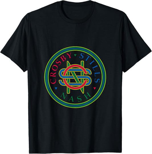 Crosby Stills & Nash - Csn Logo T-Shirt - T-Shirt | Black