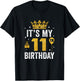 It's My 11Th Birthday Idea For 11 Years Boys And Girls T-Shirt - T-Shirt | Black