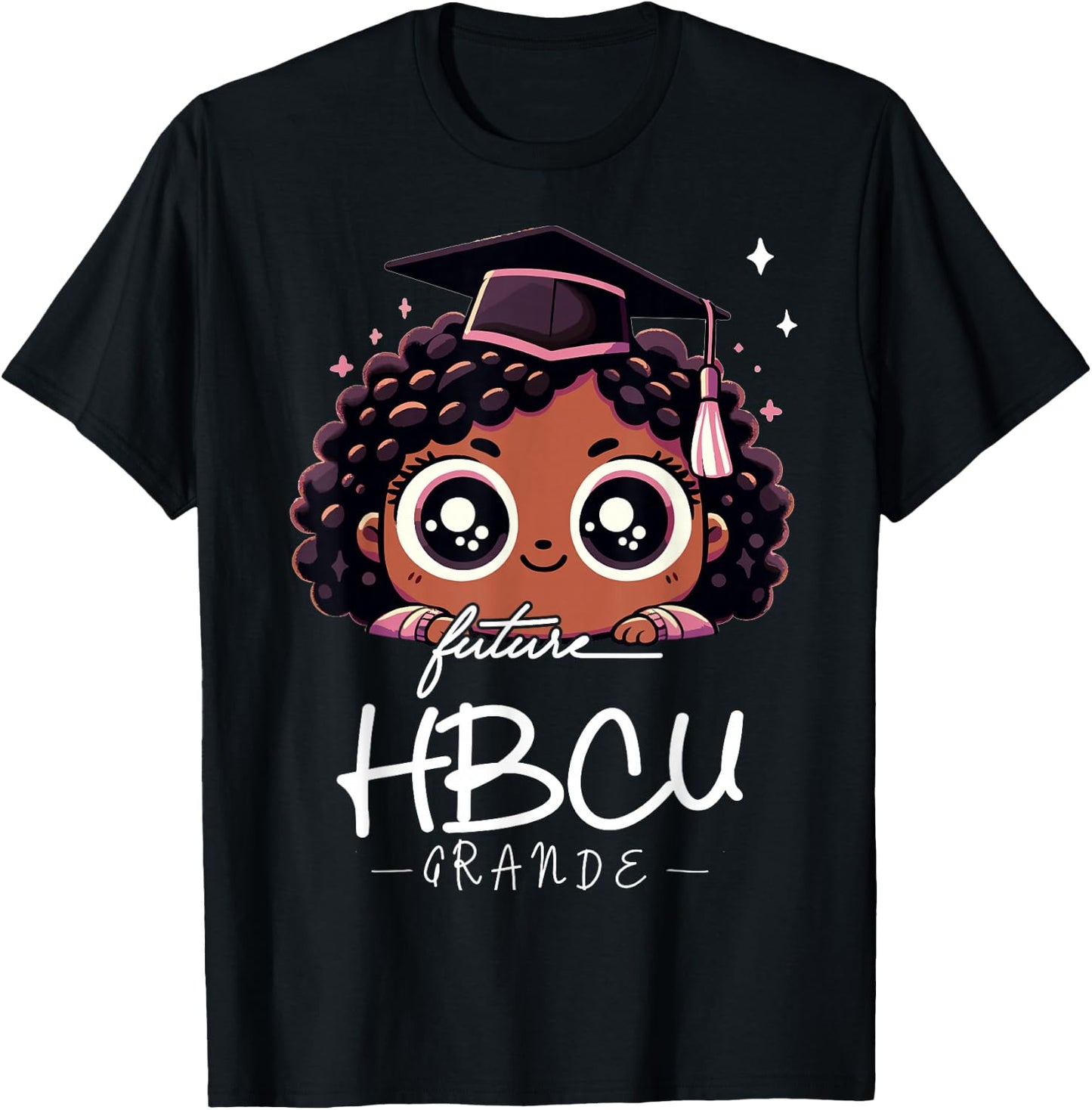 Future HBCU Grad Black Girl Kids Graduation HBCU T-Shirt - T-Shirt | Black