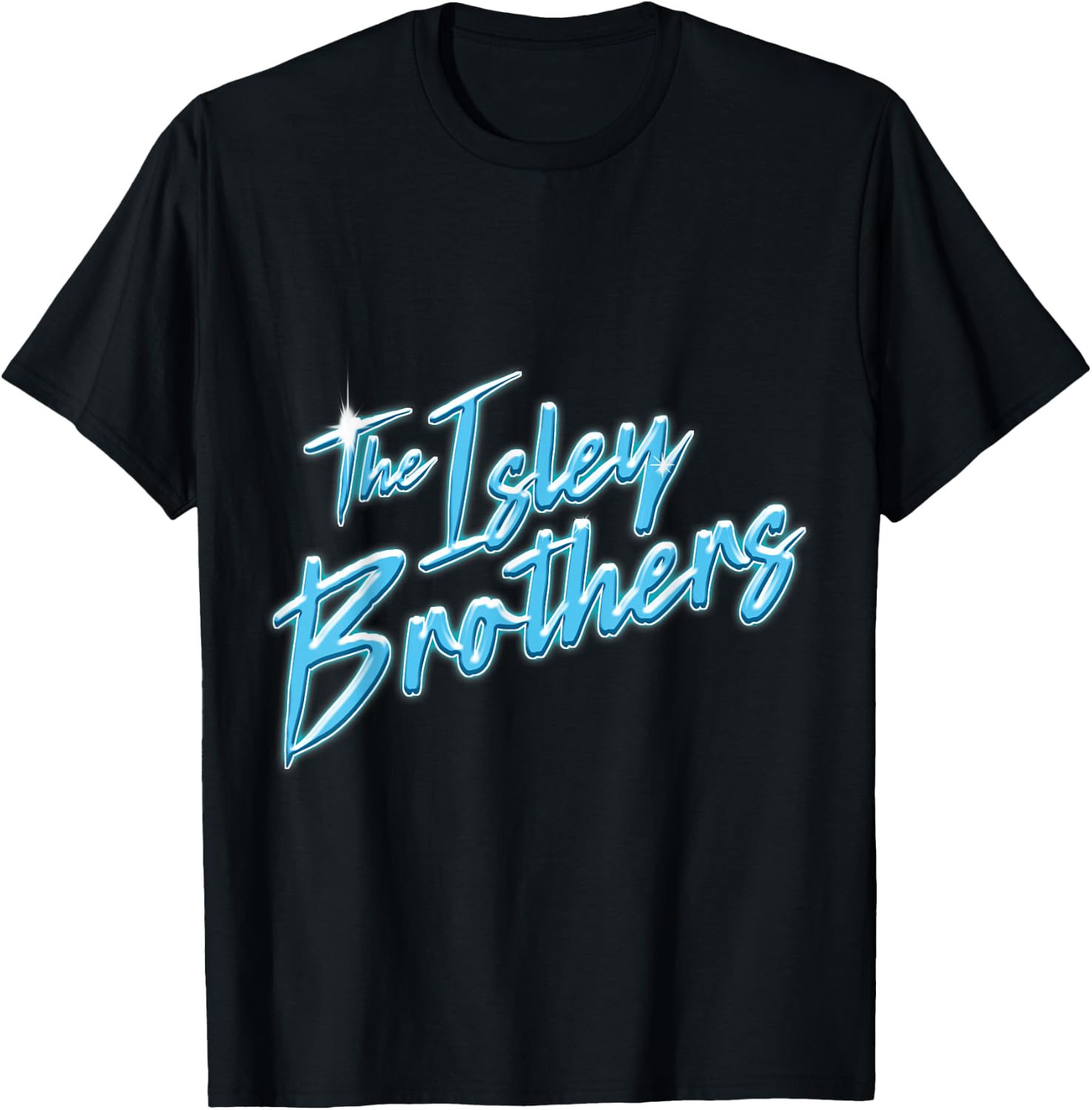 Isley Brothers - Retro Script T-Shirt - T-Shirt | Black