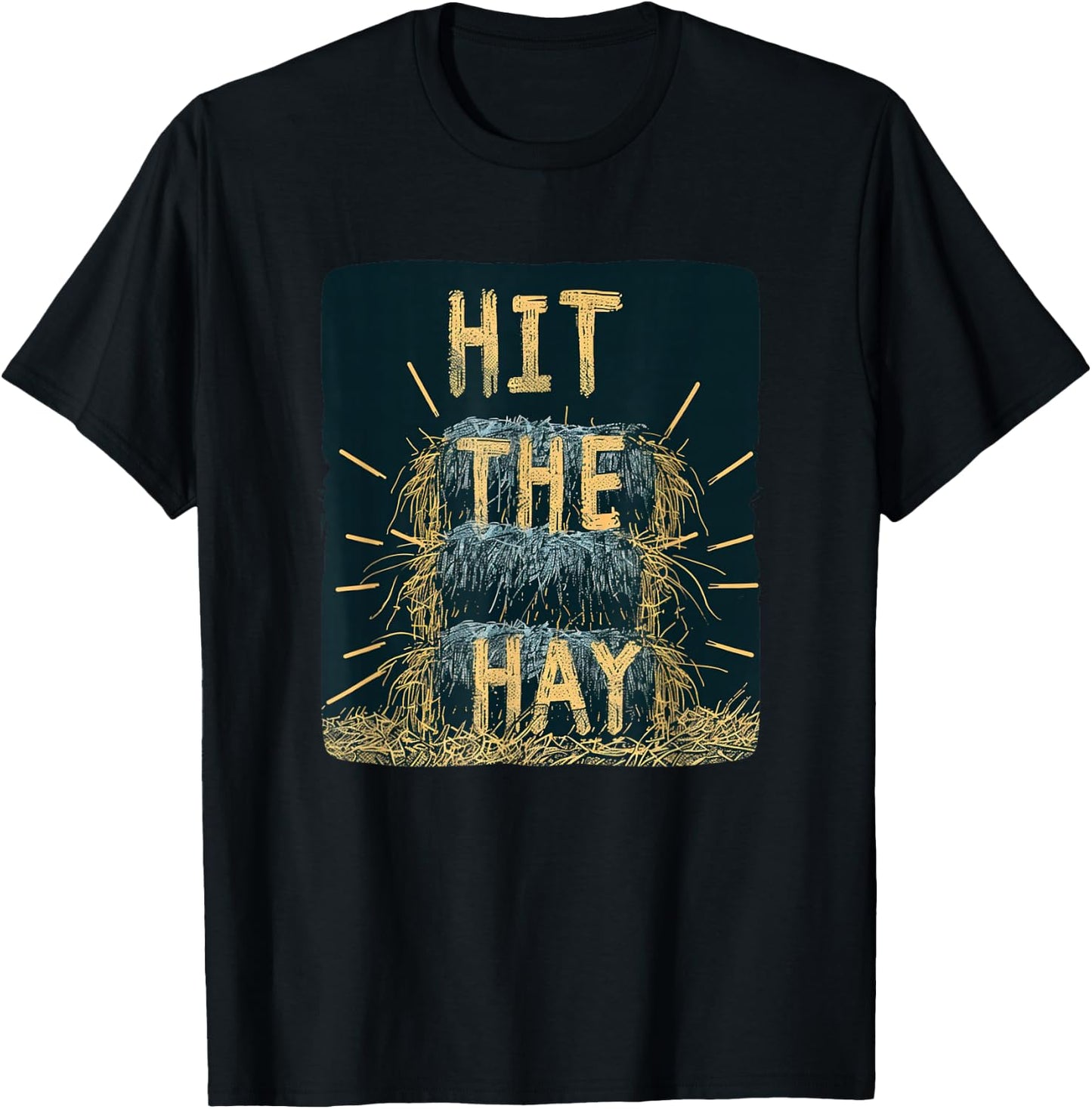 Hit the Hay Statement Costume for Boys and Girls T-Shirt - T-Shirt | Black