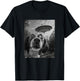 Dog UFO Meme - Funny Dog Selfie with UFO Men Women Kids T-Shirt - T-Shirt | Black