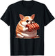 Fat Chihuahua Eating Spareribs , Small, Black T-Shirt - T-Shirt | Black