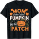 Mom of The Cutest Pumpkin In The Patch Mother's Day T-Shirt - T-Shirt | Black