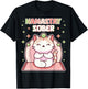 Namastay Sober Cute Cat Yoga NA AA Gym 1 Year Soberiety Women T-Shirt - T-Shirt | Black