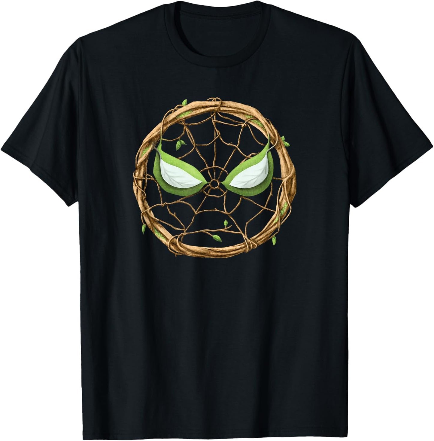 Marvel 85th Anniversary We Are Groot Spider-Man Mask Logo T-Shirt - T-Shirt | Black