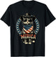 USA 'Merica Cat 4th of July Men Women Kids Funny Patriotic T-Shirt - T-Shirt | Black