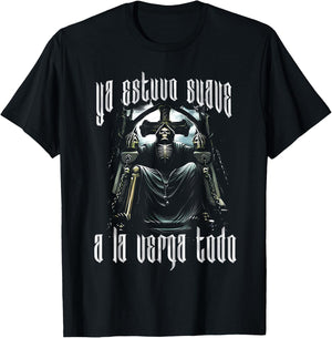 Frases Chidas Funny Mexicans Sarcasm Skull Sayings Hispanic T-Shirt - T-Shirt | Black