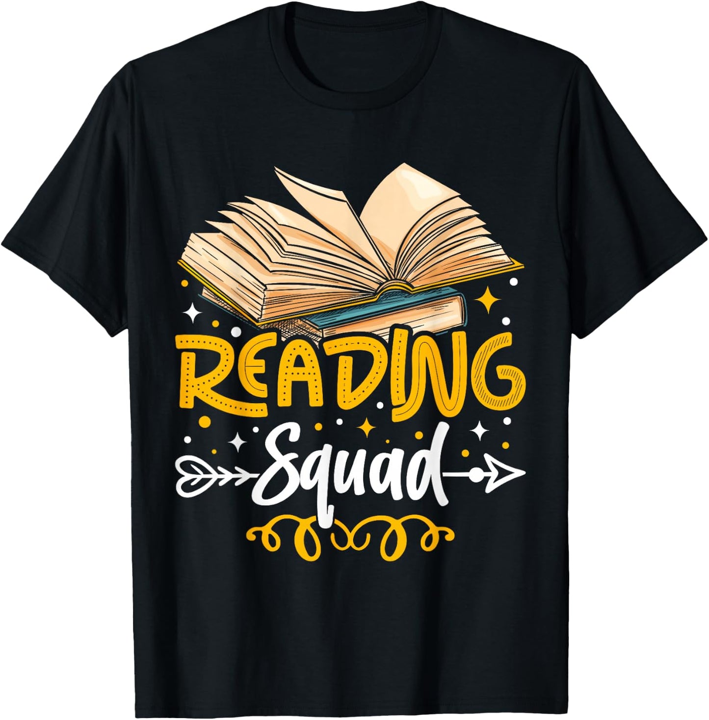 Reading Squad T-Shirt - T-Shirt | Black