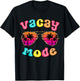 Vacay Mode Summer Vibes Sunglasses Retro Cute Girl Women Kid T-Shirt - T-Shirt | Black