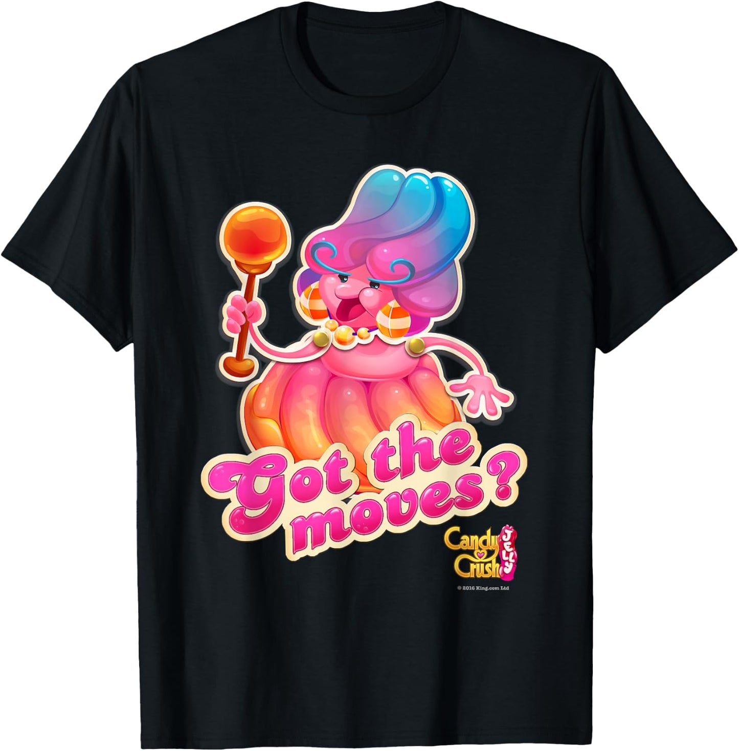 Candy Crush Jelly 'Got The Moves?' T-Shirt - T-Shirt | Black