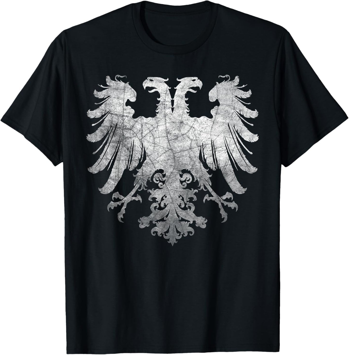 Snazzygaz Holy Roman Empire Eagle - Men's Classic Fit Black Short Sleeve Small T-Shirt - T-Shirt | Black