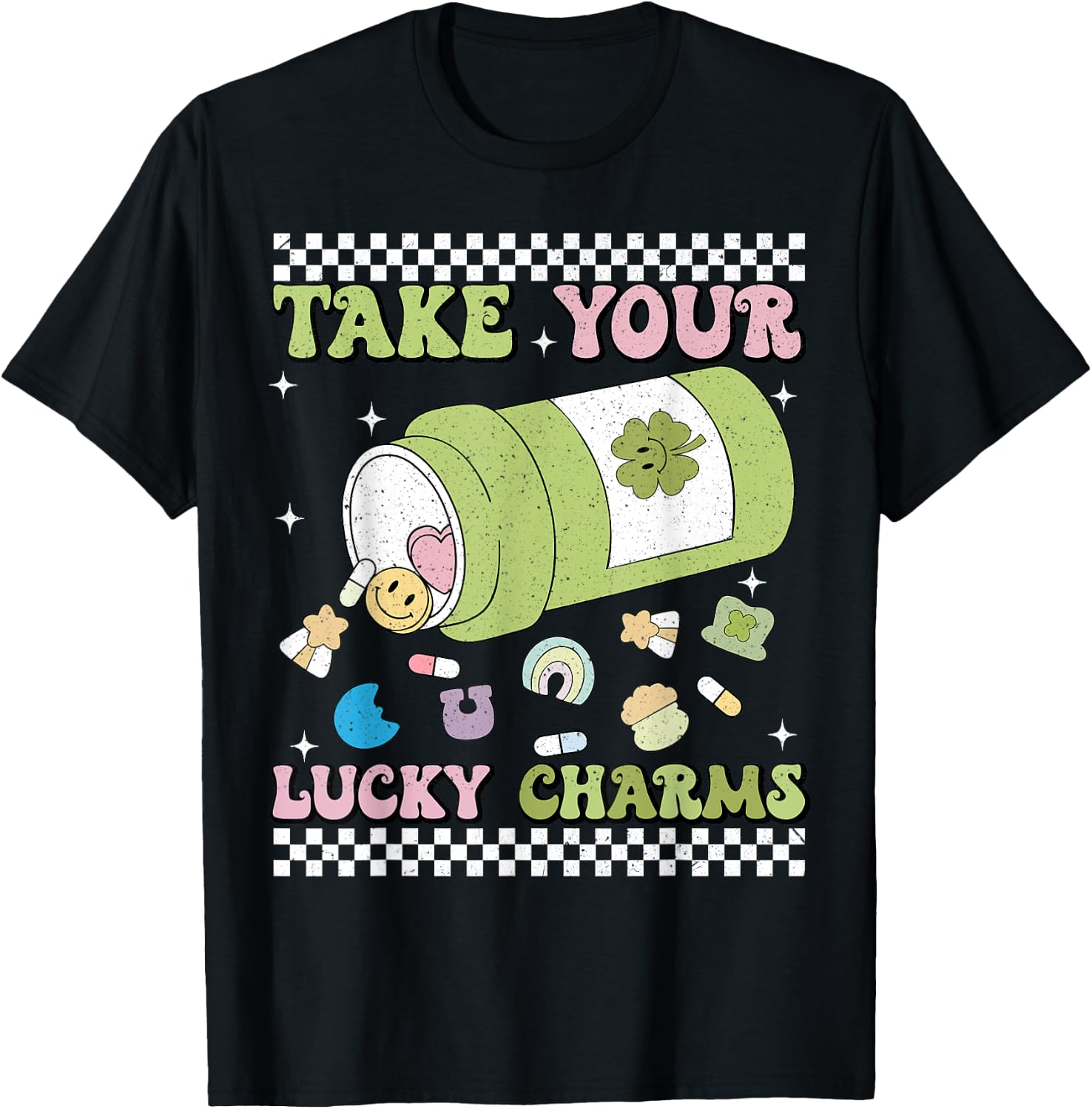 Take Your Lucky Charms T-Shirt - T-Shirt | Black