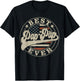 Best Pap-Pap Ever American US Flag Funny Father's Day T-Shirt - T-Shirt | Black
