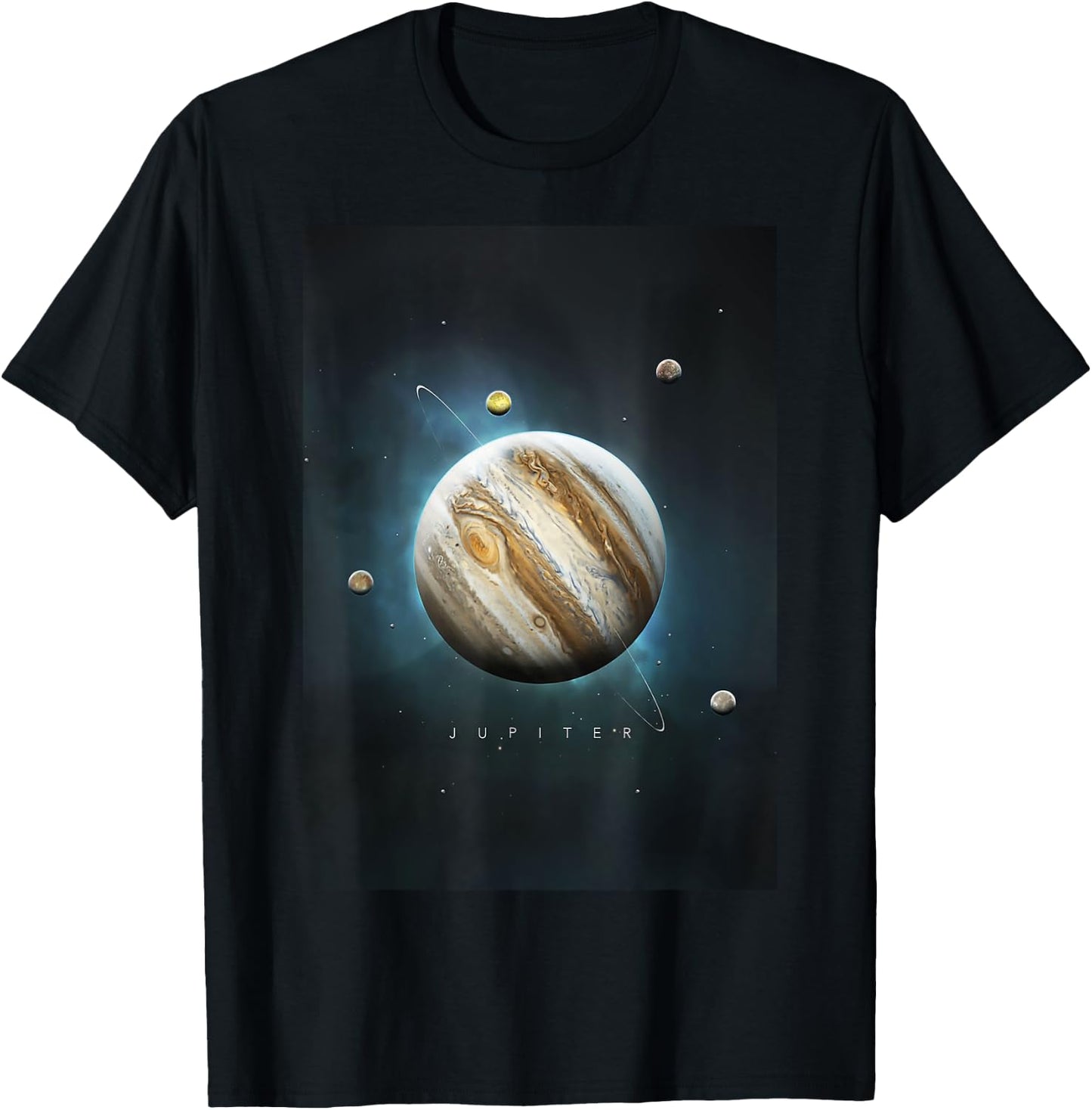 Planet Jupiter T-Shirt - T-Shirt | Black