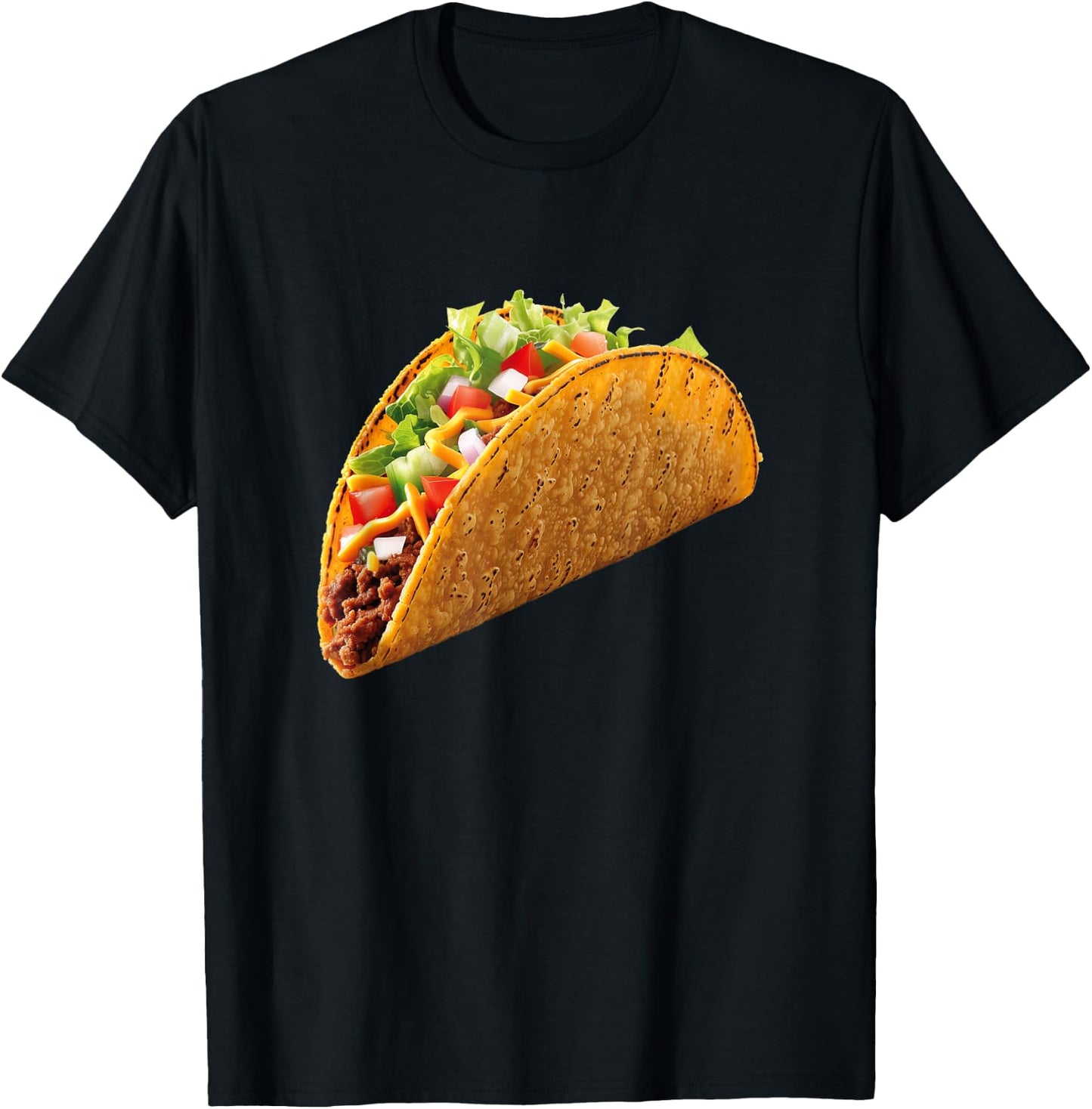 Taco Mexico Mexican Food Funny Halloween Costume Graphic. T-Shirt - T-Shirt | Black