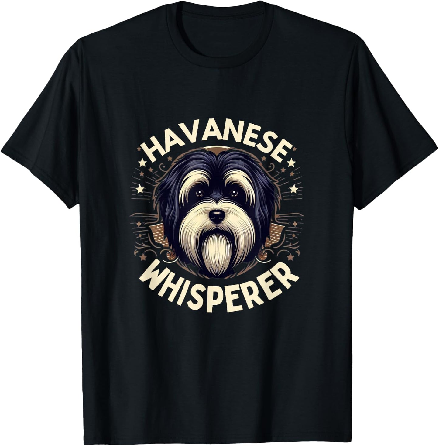 Havanese Shirt Havanese Lover Havaneses T-Shirt - T-Shirt | Black