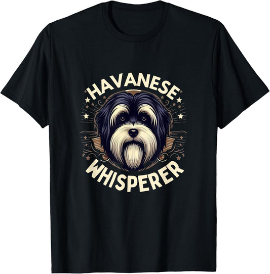 Havanese Shirt Havanese Lover Havaneses T-Shirt - T-Shirt | Black