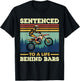 Sentenced to a life behind bars Motocross Life T-Shirt - T-Shirt | Black