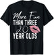 More Fun Than Three 20 Year Olds T-Shirt - T-Shirt | Black