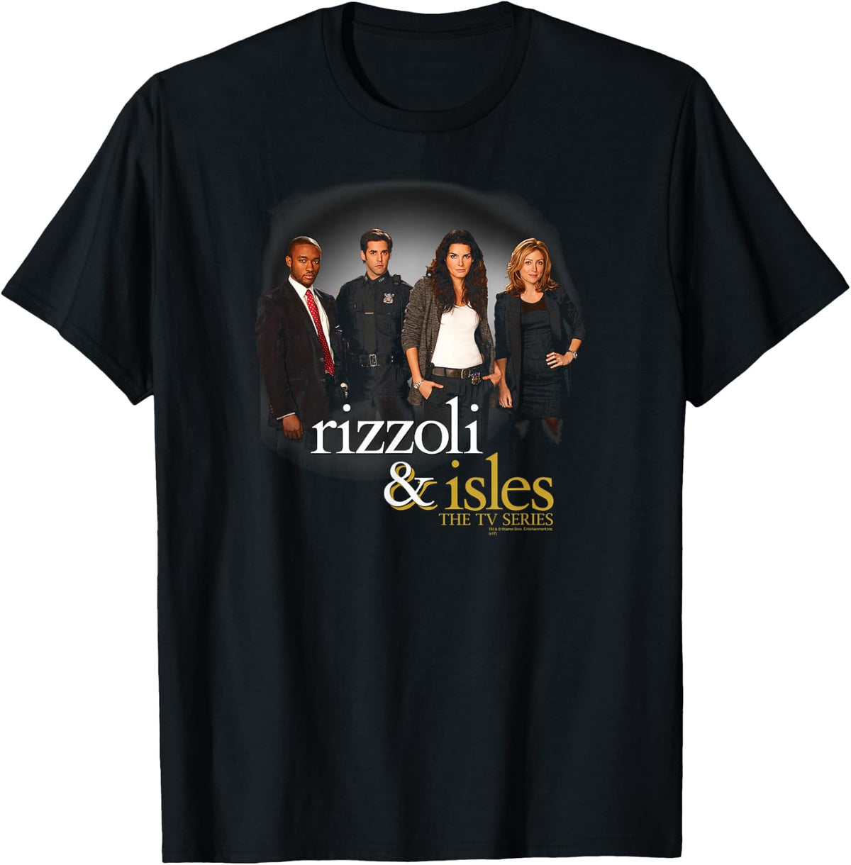 Rizzoli & Isles Cast T-Shirt - T-Shirt | Black