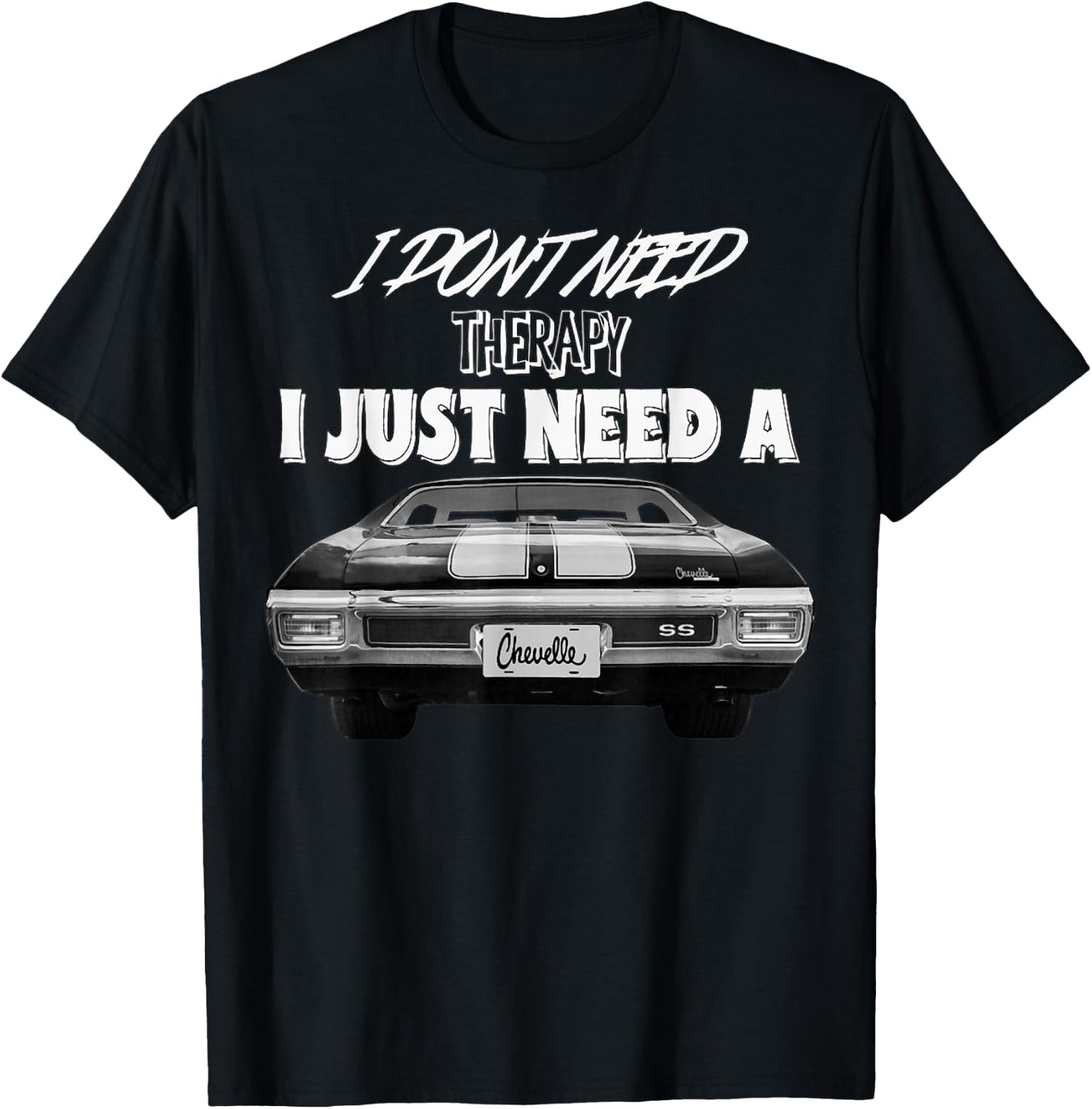 1970 64 65 66 67 68 69 71 72 Chevelle Chevys SS Muscle Car T-Shirt - T-Shirt | Black