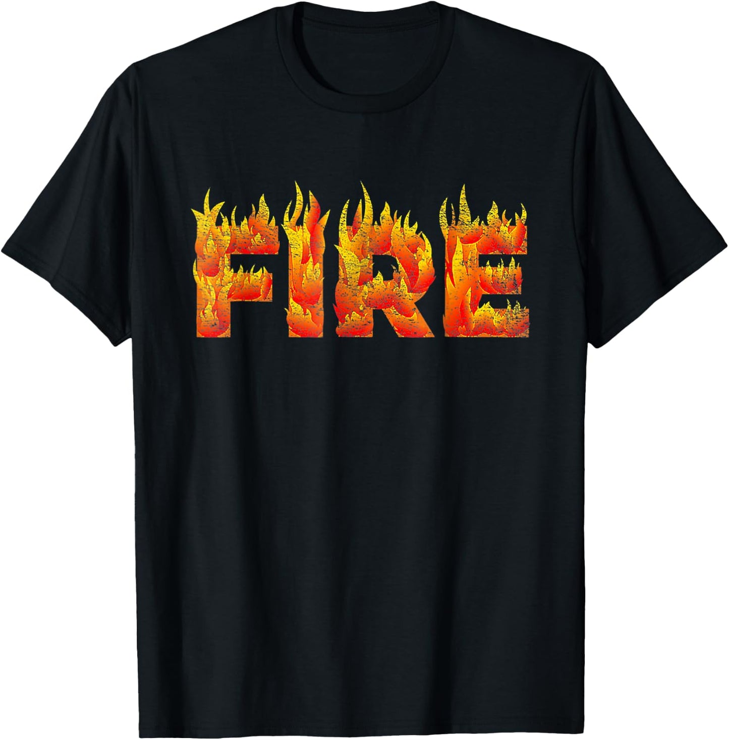 Funny Women Fire and Ice Costume Halloween Family Matching T-Shirt - T-Shirt | Black