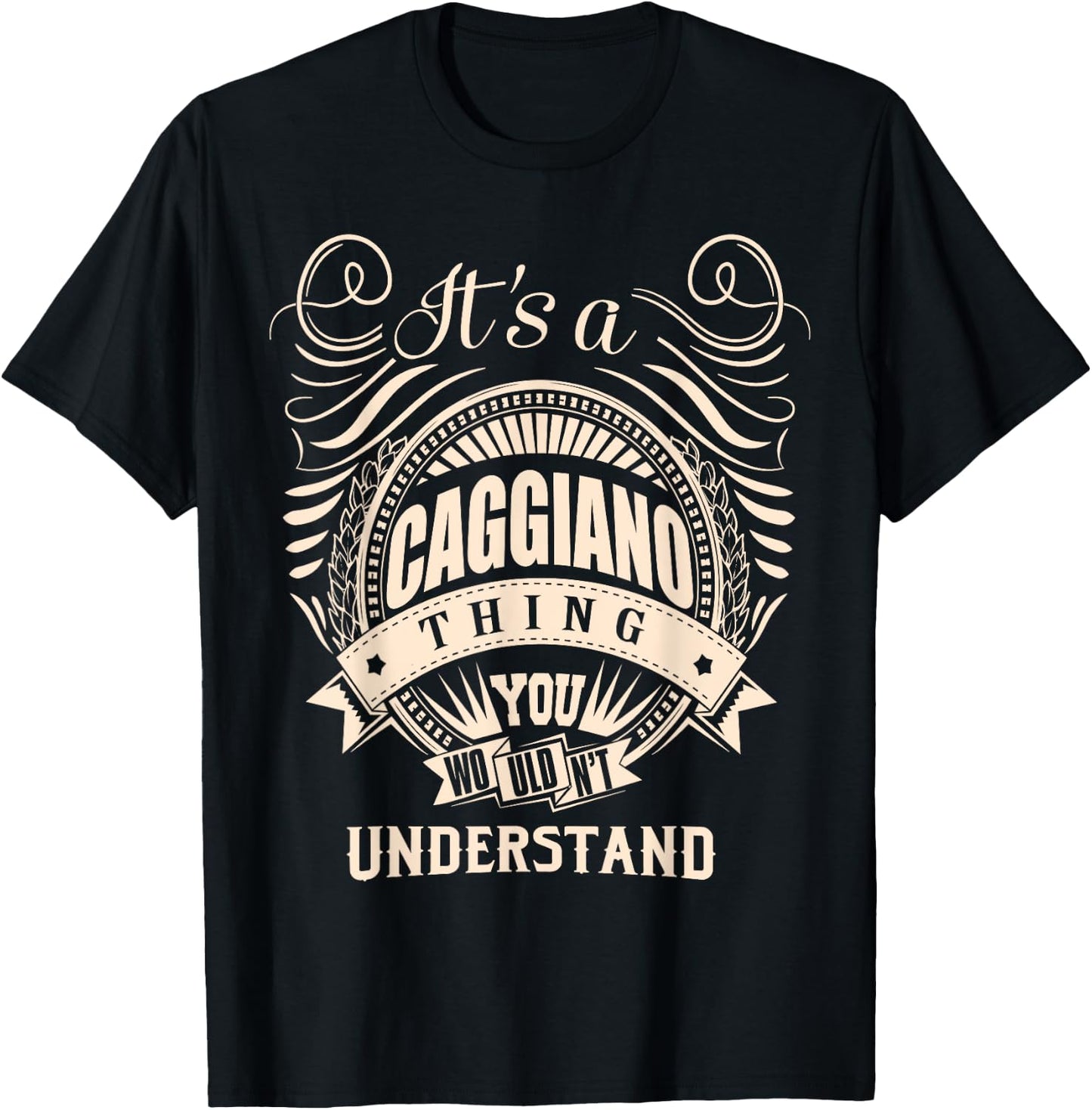 It is a CAGGIANO Thing T-Shirt - T-Shirt | Black