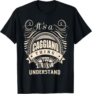 It is a CAGGIANO Thing T-Shirt - T-Shirt | Black