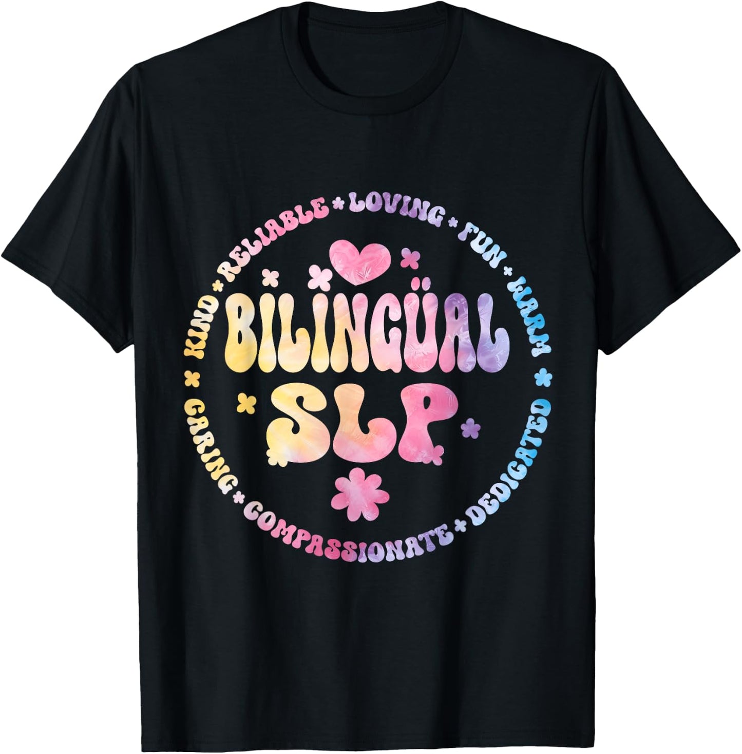 Cultivando Bilingues SLP Language Bilingual Crew Teacher T-Shirt - T-Shirt | Black