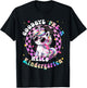 Goodbye Pre-K Hello Kindergarten Graduation Graduate Girls T-Shirt - T-Shirt | Black