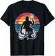 Retro Wheelchair Tennis T-Shirt - T-Shirt | Black