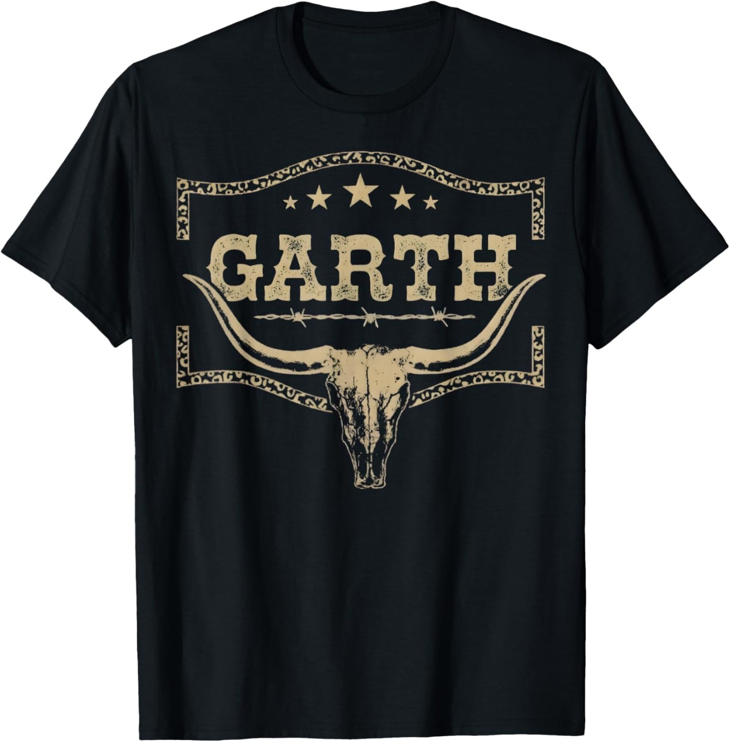 Vintage Garth Name Classic Gifts Women T-Shirt - T-Shirt | Black