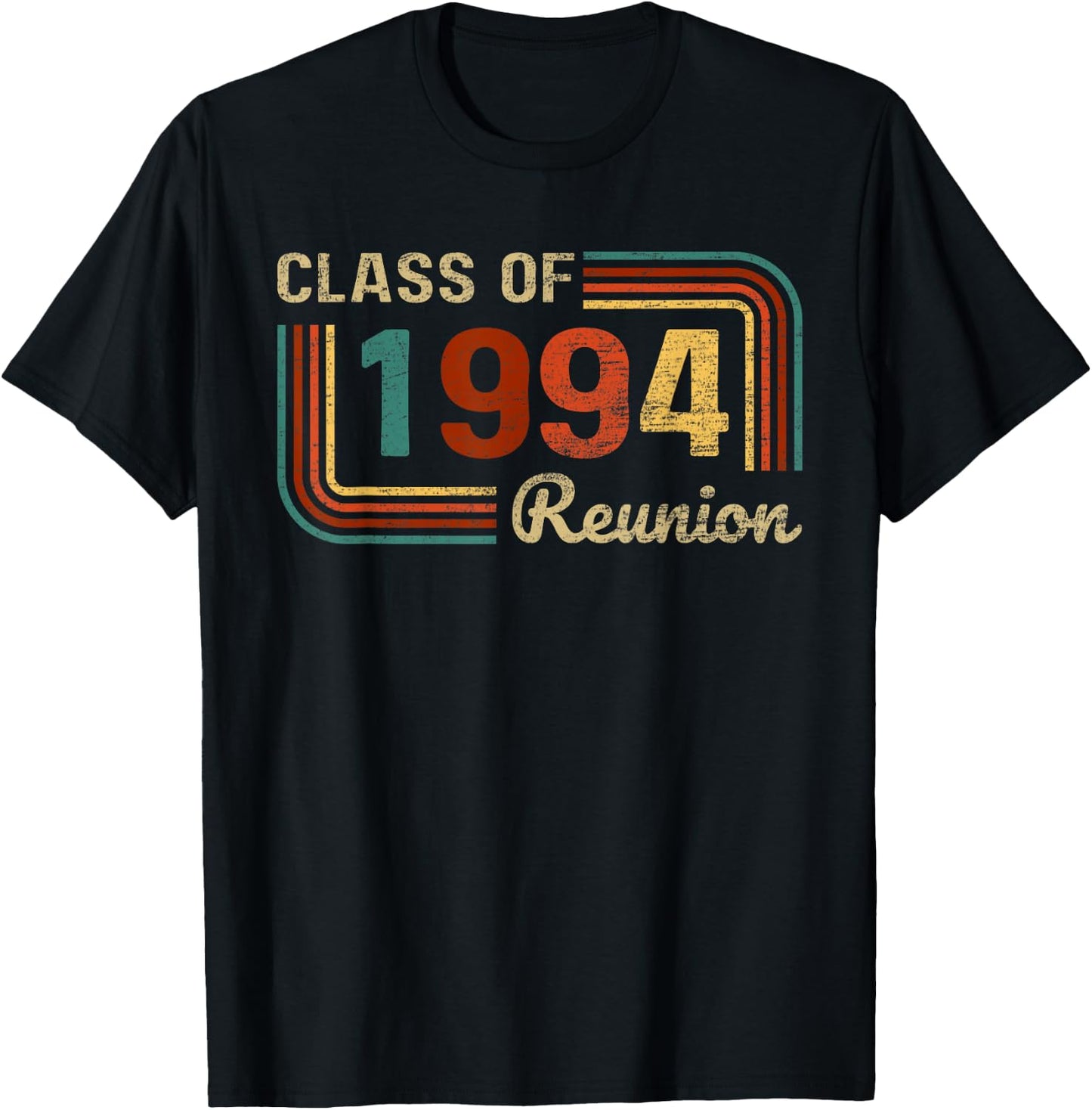 Vintage Class of 1994 30th Reunion Graduation Classmate T-Shirt - T-Shirt | Black