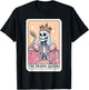 The Drama Queen Tarot Card Funny Skeleon Skull Women Girls T-Shirt - T-Shirt | Black