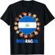 Nicaraguan Flag Hispanic Heritage Month Nicaragua Kids T-Shirt - T-Shirt | Black