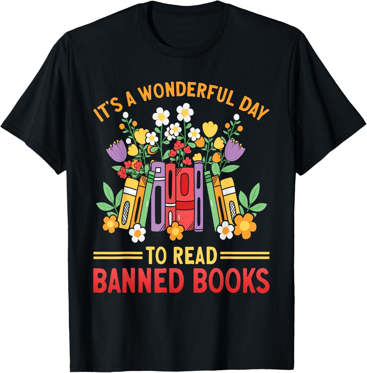 Banned Books Week Read Banned Books T-Shirt - T-Shirt | Black