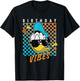 Disney Donald Duck Birthday Vibes 80s T-Shirt - T-Shirt | Black