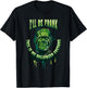 I'll Be Frank This is My Halloween Costume Cool Frankenstein T-Shirt - T-Shirt | Black