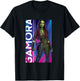 Marvel Guardians of The Galaxy Vol. 3 Vintage Gamora Panel T-Shirt - T-Shirt | Black