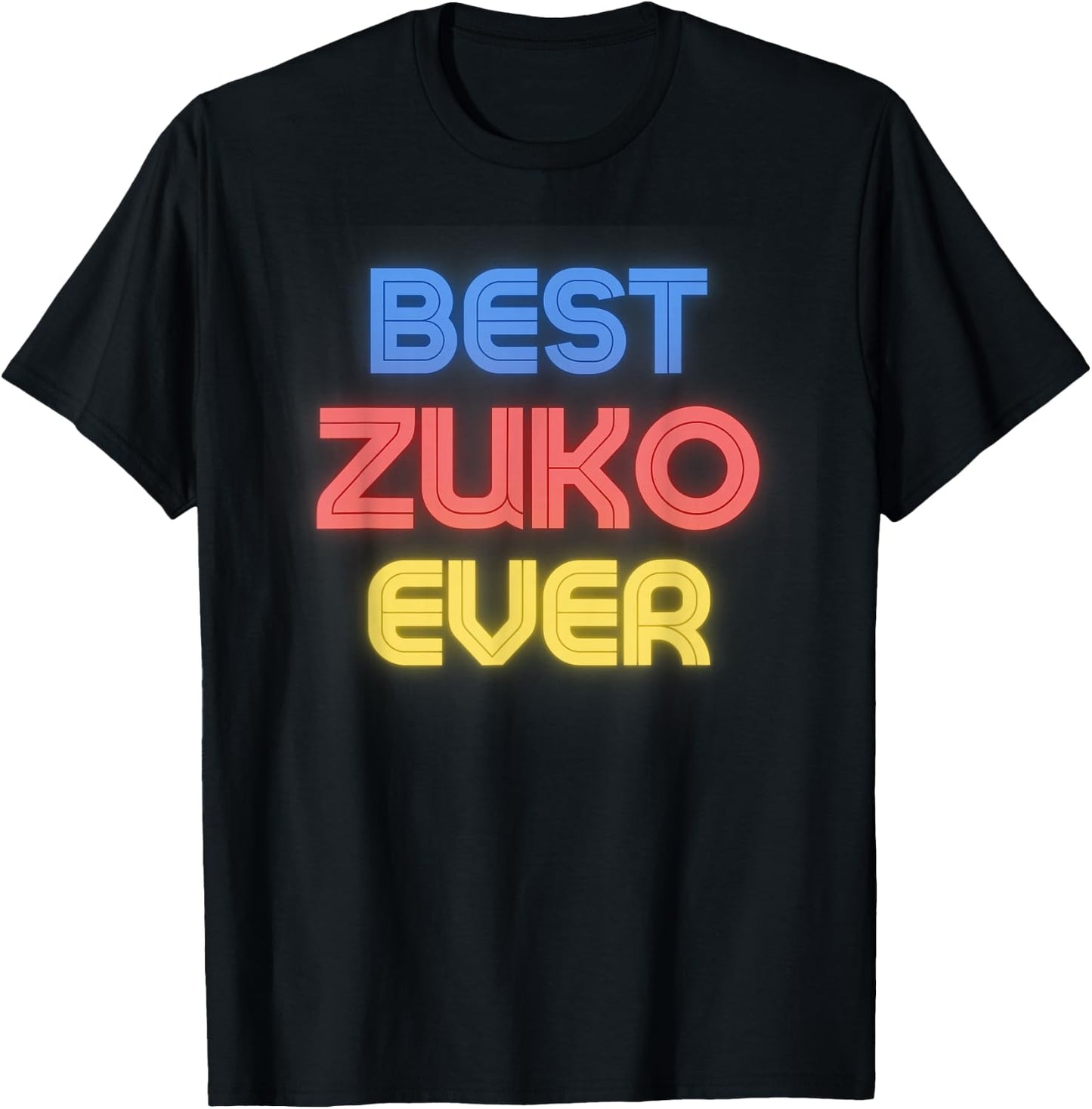Best Zuko Ever - Funny Zuko Name Zuko T-Shirt - T-Shirt | Black
