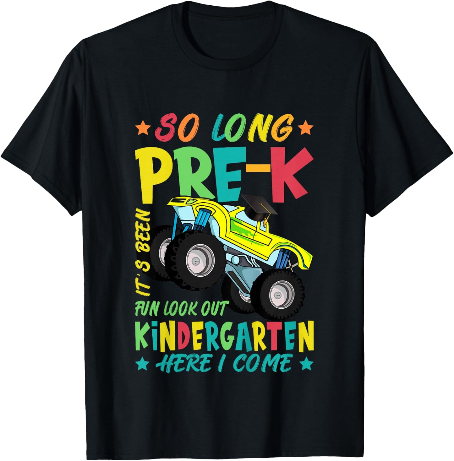 Goodbye Pre-K Graduation 2024 On My Way To Kindergarten T-Shirt - T-Shirt | Black