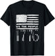 Fourth of July We the People 1776 Shirt USA Constitution T-Shirt - T-Shirt | Black