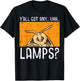 Moth Yall Got Lamps Funny Insect Meme Women Girls Kids Men T-Shirt - T-Shirt | Black