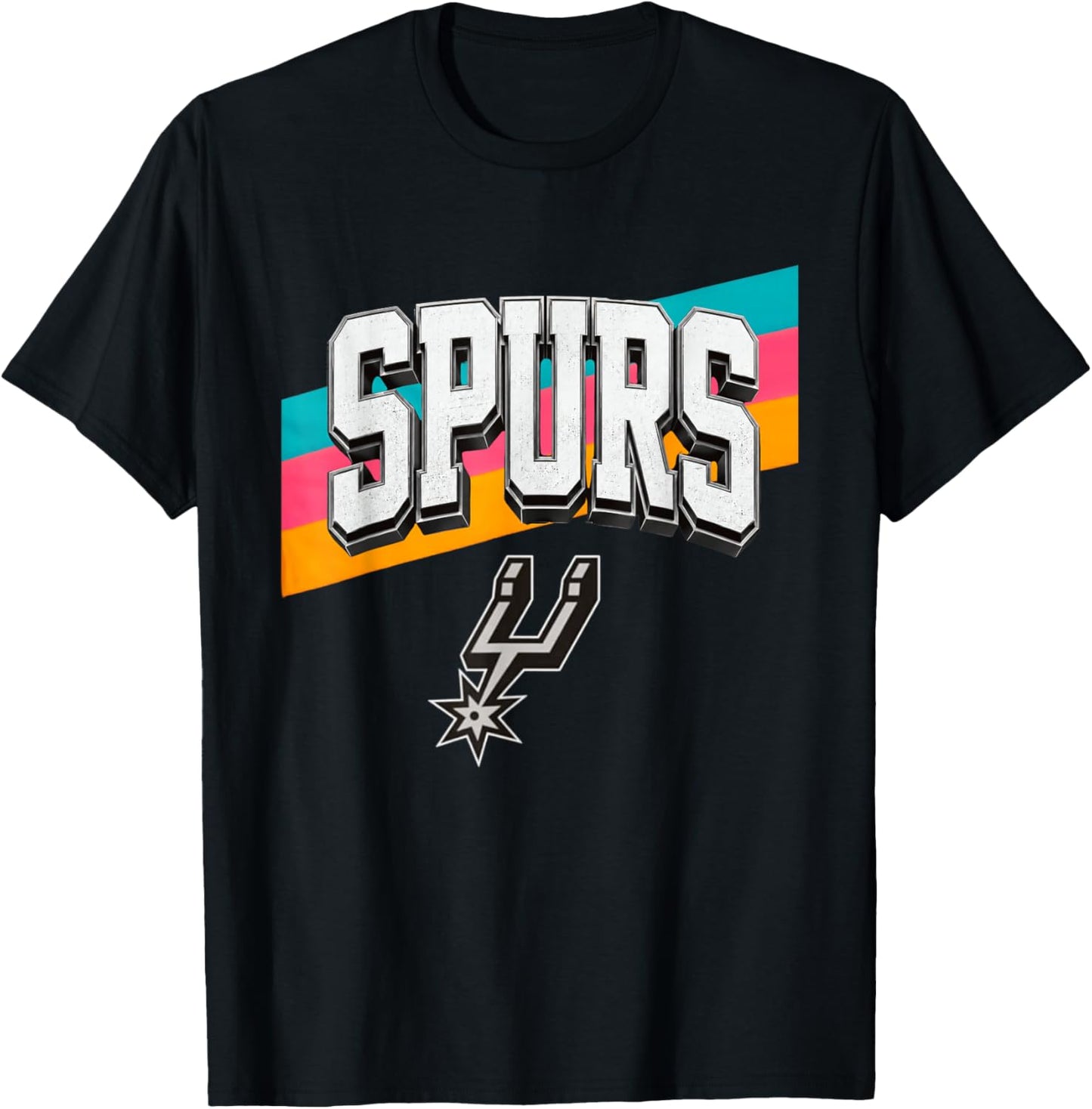 Vintage S-purs for Fun T-Shirt - T-Shirt | Black