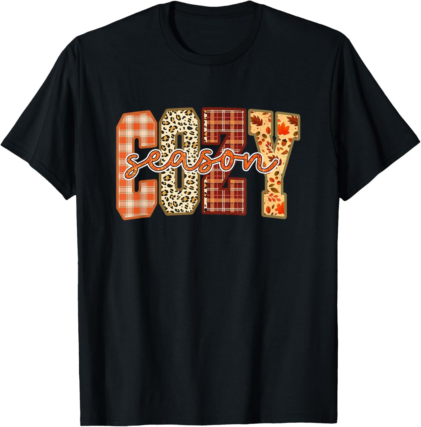 Cozy Season T-Shirt - T-Shirt | Black