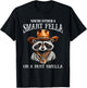 You're Either A Smart Fella Or A Fart Smella Funny Raccoon T-Shirt - T-Shirt | Black