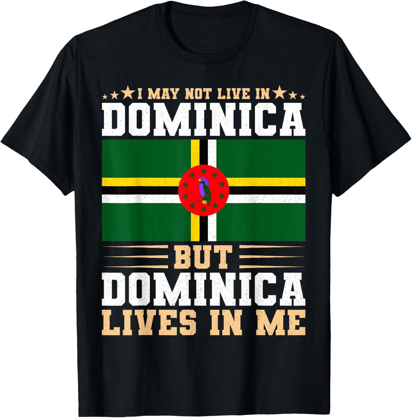 Dominica T-Shirt - T-Shirt | Black