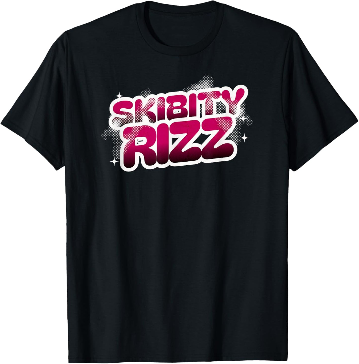 Skibity Rizz , Small T-Shirt - T-Shirt | Black